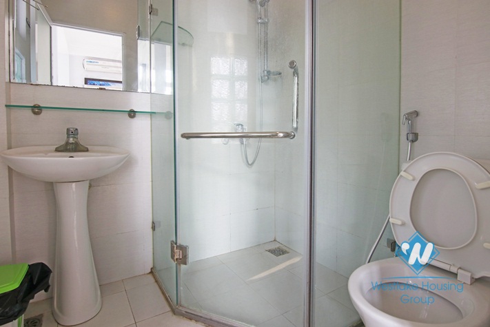 Lovely apartment with lake view for rent in Truc Bach, Ba Dinh